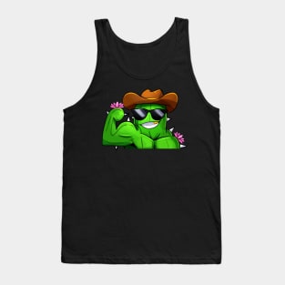 Flexing Saguaro Tank Top